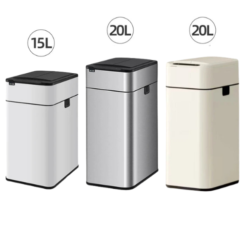 Poubelle de cuisine - Automatique Blanc 20L