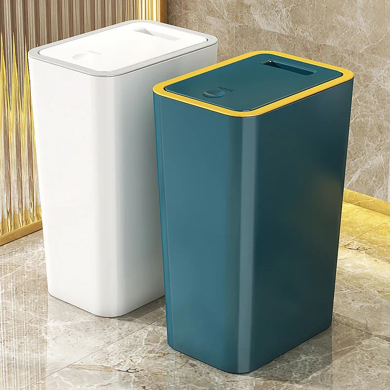 Poubelle automatique - 10L Blanche