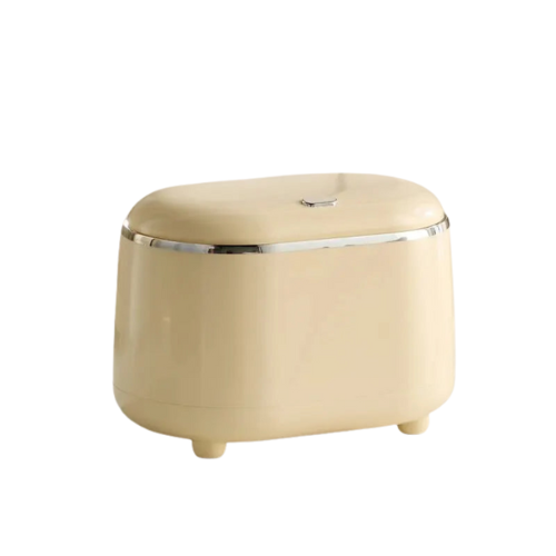 Mini poubelle de bureau - Beishan Crème