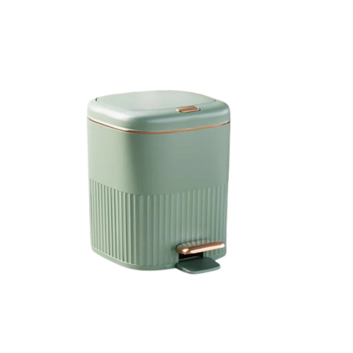 Poubelle à pédale - Vert 8L