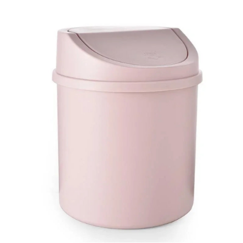 Poubelle de bureau - Rose