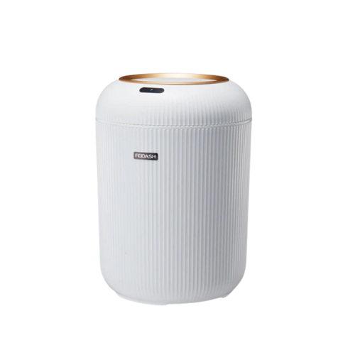 Poubelle automatique - Blanc 10L