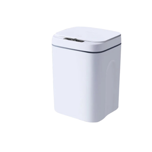 Poubelle de cuisine - Automatique Blanc
