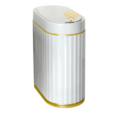 Poubelle de salle de bain - Automatique 7L Dorée