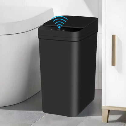 Poubelle de salle de bain - Sans Contact 12L Noire