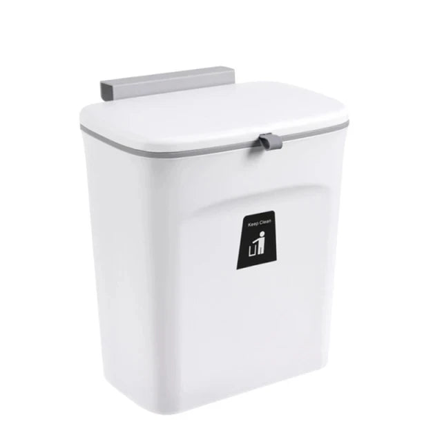Poubelle de cuisine - Murale 7L & 9L Blanc