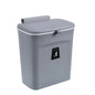 Poubelle de cuisine - Murale 9L Gris
