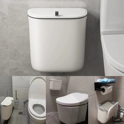 Poubelle de salle de bain - Murale 9L
