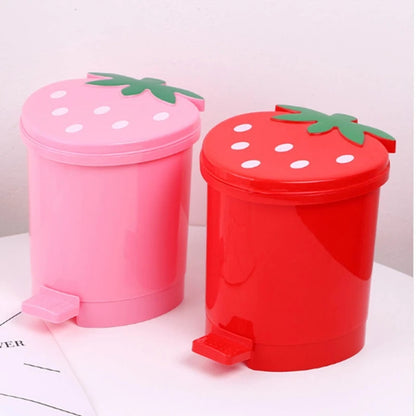 Petite poubelle - Fraise Rose