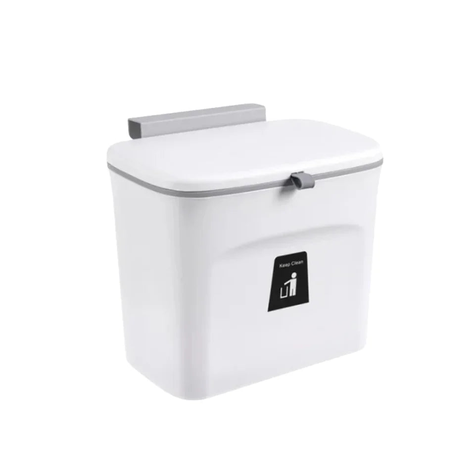Poubelle de cuisine - Murale 7L & 9L Blanc